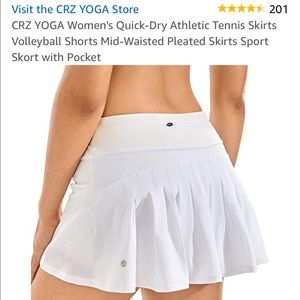 NWT CRZ YOGA tennis skirt /athletic skirt